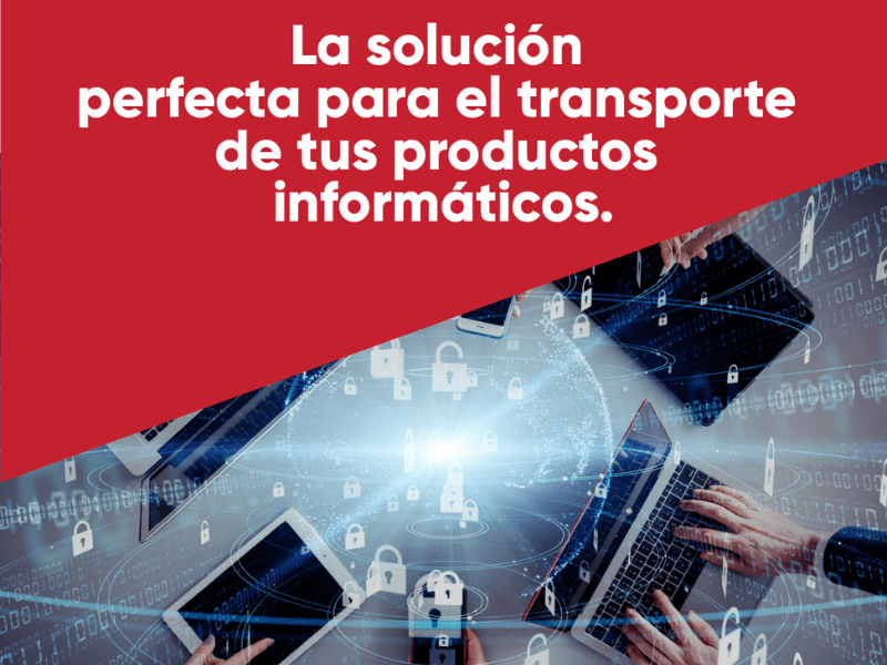 transporte mercancia paletizada